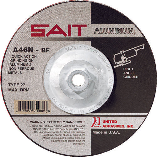 4-1/2X1/4X5/8-11 ALUM GRINDING WHL - Exact Tooling