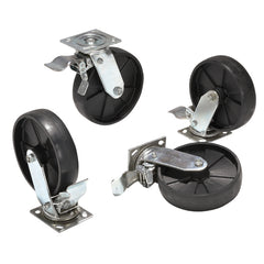 Alum Gantry Crane Caster 8 × 2 Total Lock - Exact Tooling