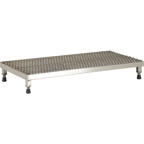 Adj SS Work Stand 6.75-8.75 H 19 × 47 - Exact Tooling