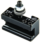 #2 Tool Holder - Square Tool Capacity 1/4 - 1/2" - Exact Tooling