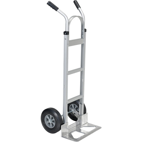 Aluminum Hand Truck W/Hard Rubber Wheels - Exact Tooling