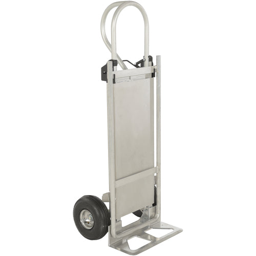 Hand Truck W/Folding Platform Pneumatic - Exact Tooling