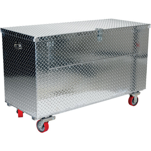 Alum Tool Box Front Door -Casters 24 × 48 - Exact Tooling