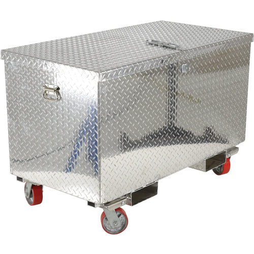 Aluminum Tool Box -Casters/Forks 24 × 48 - Exact Tooling