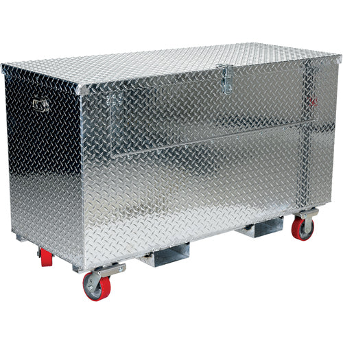 Alum Tool Box Front Door Caster/Fork 36 × 48 - Exact Tooling