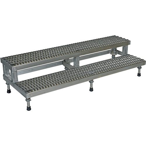 Adj SS Step Mate Stand 2 Step 59.75 × 22.75″ - Exact Tooling