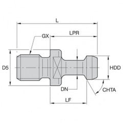 RK32114 RETENTION KNOB - Exact Tooling