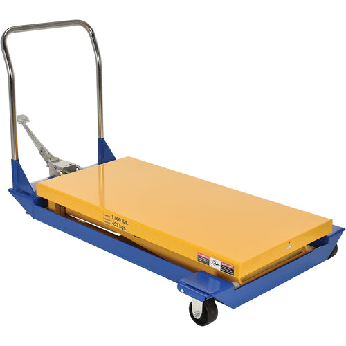 Foot Pump Scissor Cart 1K 48 × 24 - Exact Tooling