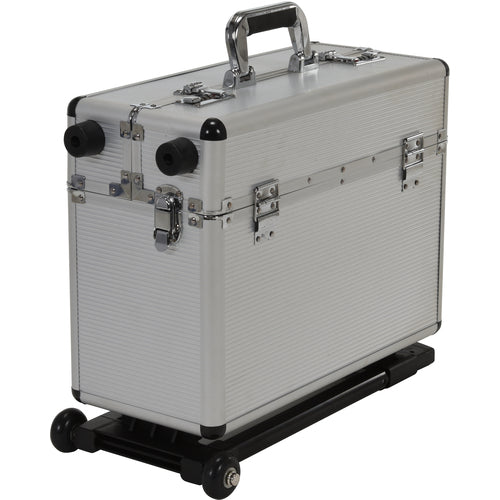 Aluminum Frame Case W/Trolley 19 × 10 × 14 - Exact Tooling