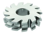 3/8 Radius - 3-3/4 x 1-3/16 x 1-1/4 - HSS - Concave Milling Cutter - 12T - TiAlN Coated - Exact Tooling
