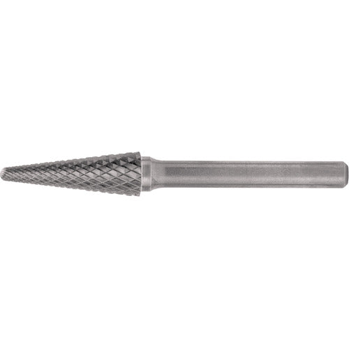 SL-4L6 Double Cut Solid Carbide Bur-Cone Radius Shape - Exact Tooling