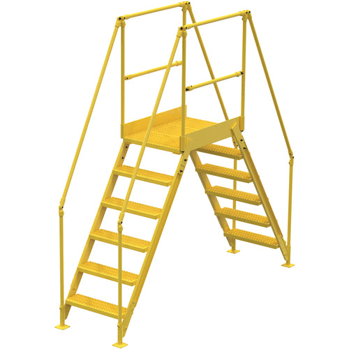 Cross-Over Ladder 6 Step 58 H 26″W - Exact Tooling