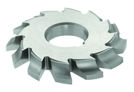 1/2 Radius - 4-1/4 x 3/4 x 1-1/4 - HSS - Right Hand Corner Rounding Milling Cutter - 10T - TiCN Coated - Exact Tooling