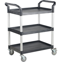 Commercial Cart 43 × 20 3-Shelf No Panels - Exact Tooling