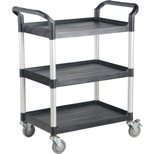 Commercial Cart 33 × 19 3-Shelf No Panels - Exact Tooling