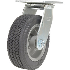 6 × 2 Flat-Free (Foam Filled) Swivel Caster - Exact Tooling