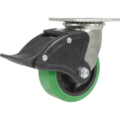 5 × 2 Polyolefin Swivel W/ Total Brake - Exact Tooling