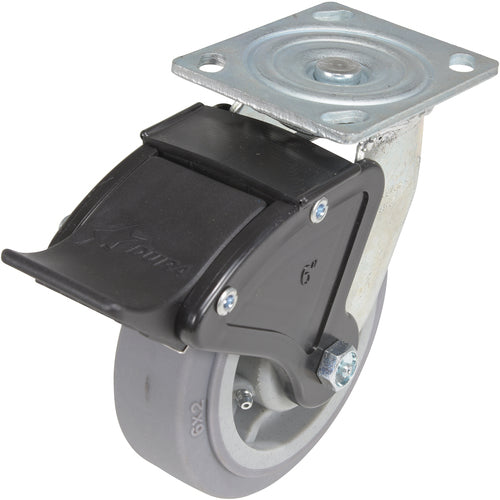 6 × 2 Polyolefin Swivel W/ Total Brake - Exact Tooling