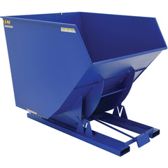 Self-Dump Hopper Hd 3.5 Cu Yd 6K Blue - Exact Tooling