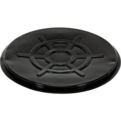 Blk Plastic Drum Cover Close Head 55 Gal - Exact Tooling