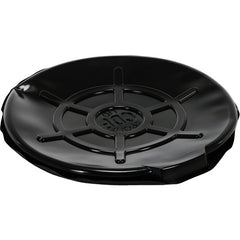 Blk Plastic Drum Cover Open Head 55 Gal - Exact Tooling