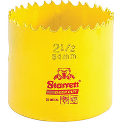 2 1/2″ HSS Deep Cut Hole Saw - Starrett - Exact Tooling