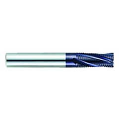 1/4" Dia. - 2-1/2" OAL - TiAlN CBD - Roughing HP End Mill - 3 FL - Exact Tooling