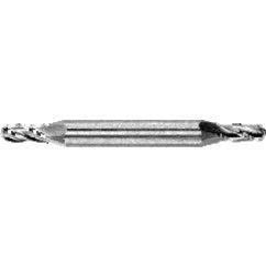 1/4" Dia. - 2-1/2" OAL - 4 FL Ball Nose AlTiN Stub Lgth CBD DE EM - Exact Tooling