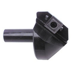 82° Point - 1-1/4" Min - 3/4" SH - Indexable Countersink & Chamfering Tool - Exact Tooling