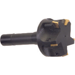 2-1/2'' Cutting Dia. x 1-1/4'' SH - Holds 5 Insert(s) - Positive Rake Indexable End Mill - Exact Tooling