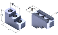 KW12RJ 1.5mm Serrated Hard Jaw 2-Step - Exact Tooling