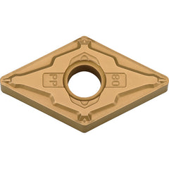 DNMG 433 PP TN610, 3/64″ Corner Radius, 3/16″ Thick, 1/2″ Inscribed Circle, TiCN, Diamond, Turning Indexable Insert - Exact Tooling