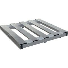 Alum Pallet Dolly Pallet Top No-Tilt 4K 42 × 42 - Exact Tooling