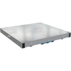 Alum Pallet Dolly Solid Top Tilt 8K 36 × 36 - Exact Tooling