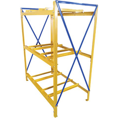 Horizontal Drum Storage Rack 2W × 3H - Exact Tooling
