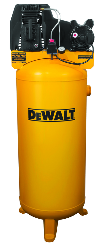 60 Gal. Single Stage Air Compressor, Vertical - Exact Tooling