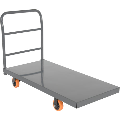 Steel Platform Truck W/ 5 × 2 Poly (Orange) - Exact Tooling