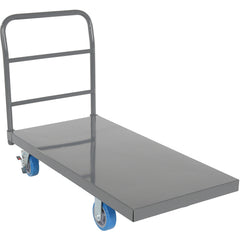 Steel Platform Truck W/ 6 × 2 Poly (Blue) - Exact Tooling
