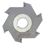 6" x 1/4" x 1-1/4" - CBD Tip Slitting Saw - Exact Tooling