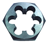 7/8-14 / Carbon Steel Right Hand Hexagon Die - Exact Tooling
