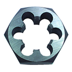 9/16-12 / Carbon Steel Right Hand Hexagon Die - Exact Tooling