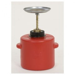 2 QT POLY SAFETY PLUNGER CAN - Exact Tooling