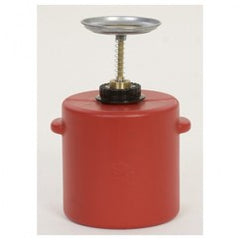 4 QT POLY SAFETY PLUNGER CAN - Exact Tooling