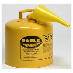 5 GAL TYPE I SAFETY CAN W/FUNNEL - Exact Tooling
