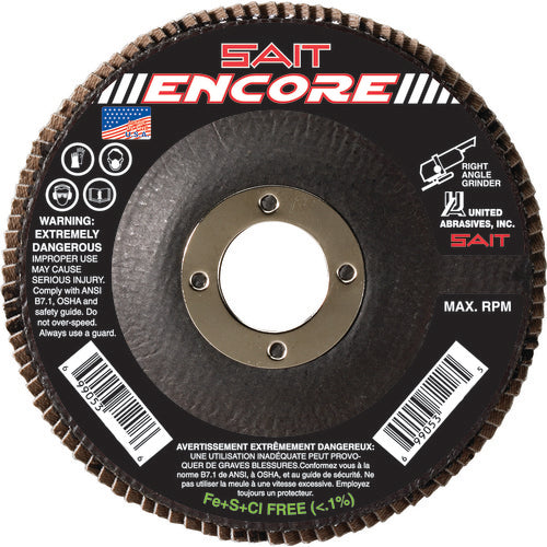 4-1/2 × 7/8 80 GRIT SAIT - Exact Tooling