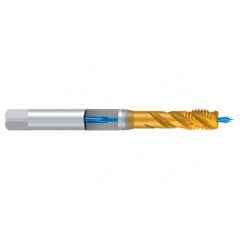 M10-ISO2/6H 1ENORM-Z-IKZ/E TiN Sprial Flute Tap - Exact Tooling