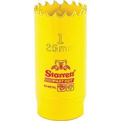 1″ HSS Fast Cut Hole Saw - Starrett - Exact Tooling
