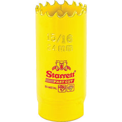 15/16 HSS Fast Cut Hole Saw - Starrett - Exact Tooling