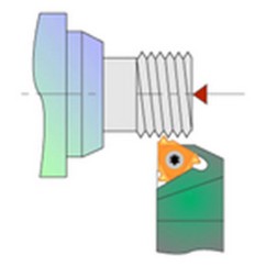 SER 0375 D16 Threading Toolholder - Exact Tooling