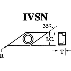 #IVSN433 For 1/2″ IC - Shim Seat - Exact Tooling